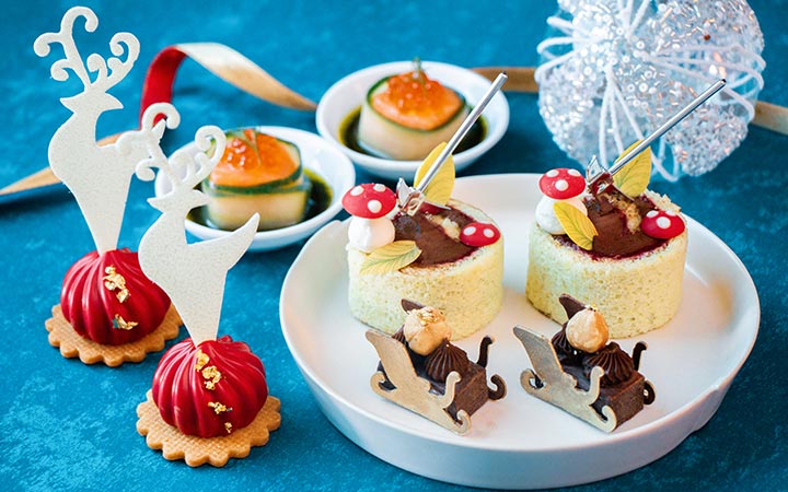 GODIVA Chocolate Festive Afternoon Tea Set