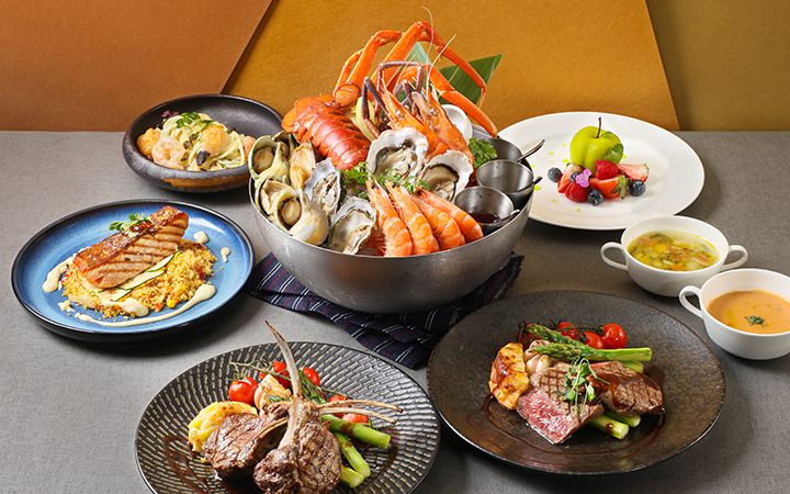 “World Seafood Tower” Four-course Set Dinner