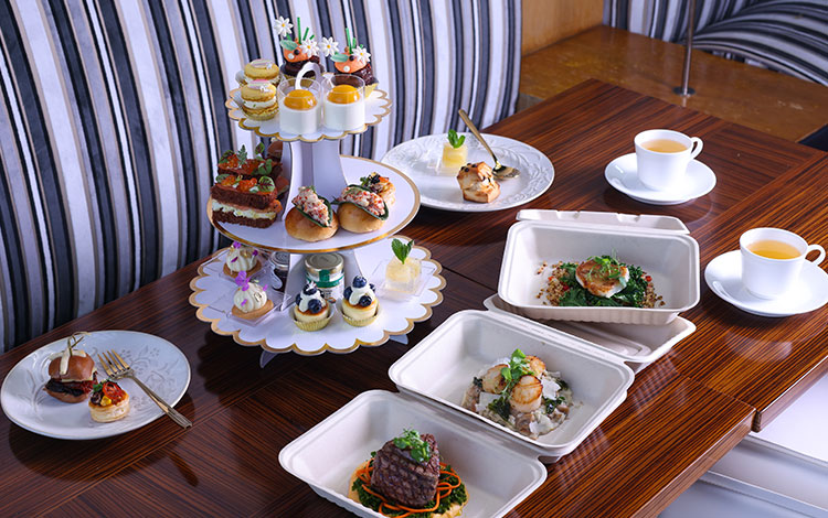 GREEN 3-course High Tea Takeaway