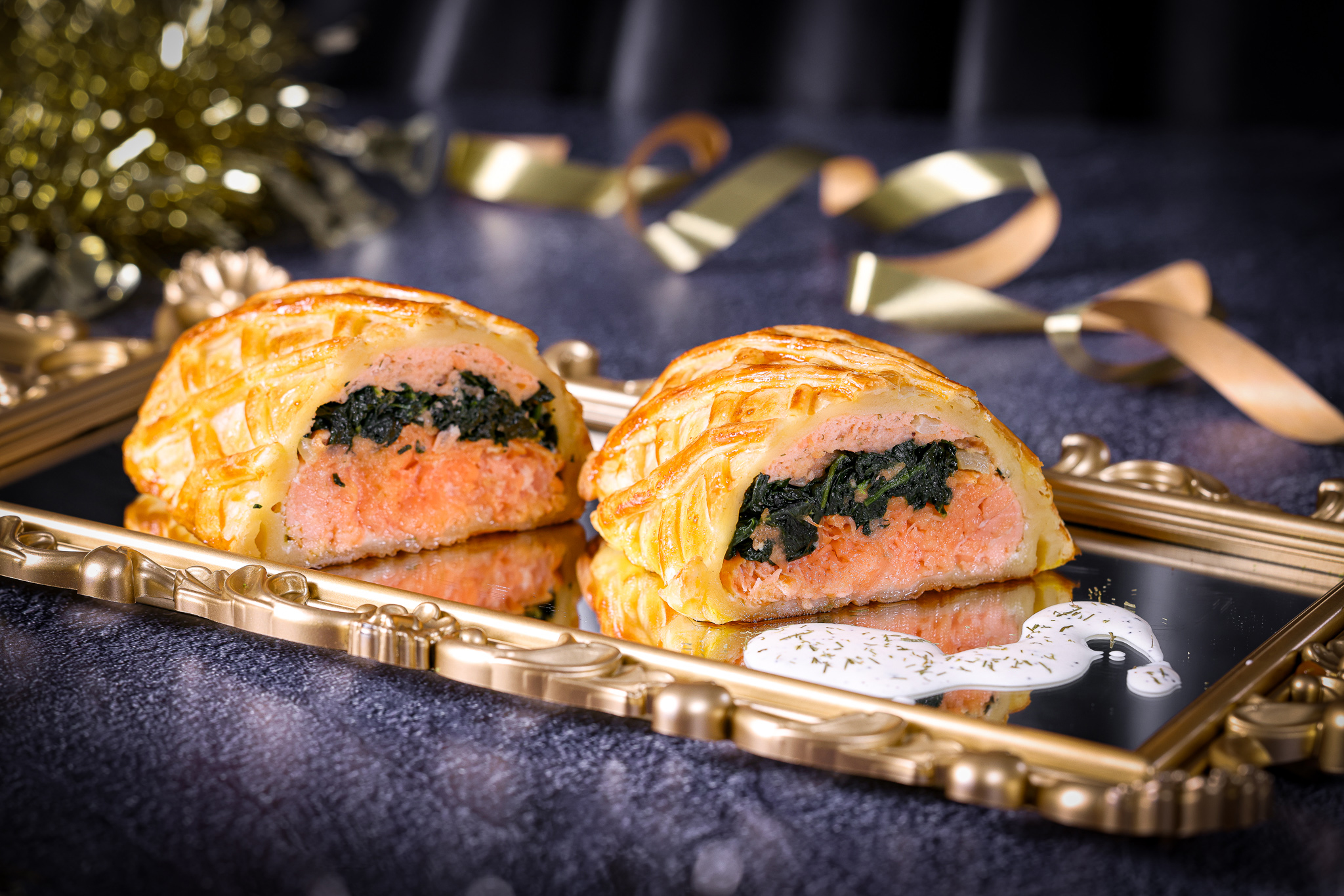 Salmon Wellington