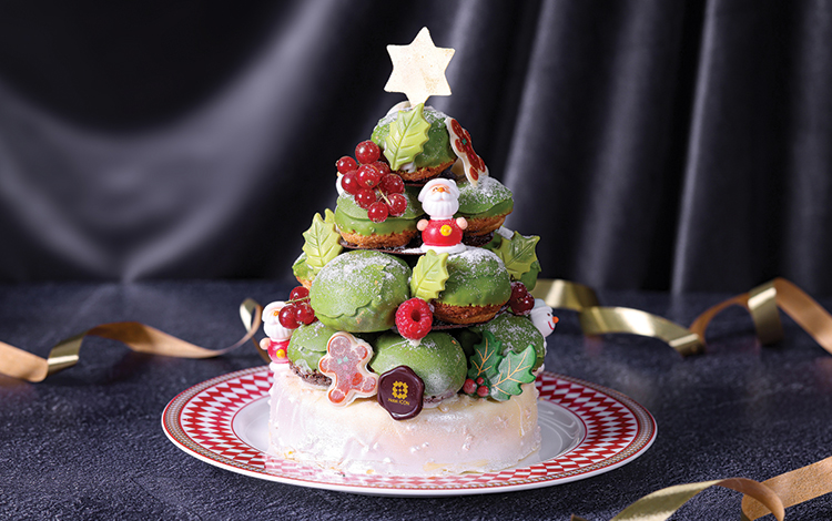 Christmas Choux Tree – Durian Cream Puff