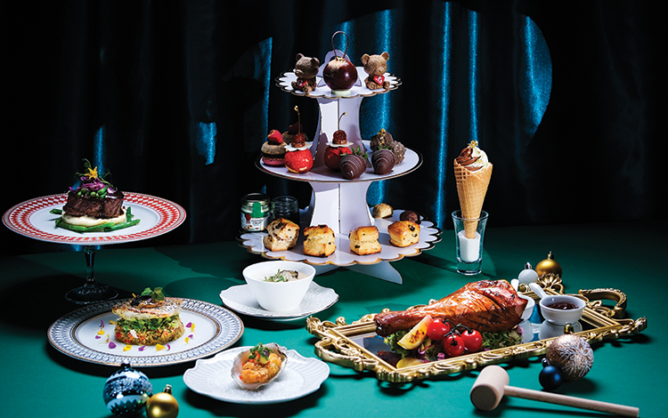 GREEN X GODIVA Elegance Trio Takeaway High Tea