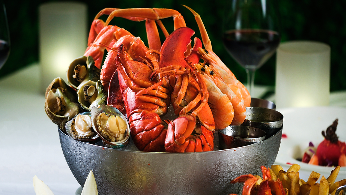 Green龍蝦海鮮塔